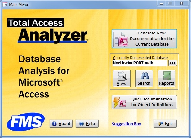 Total Access Analyzer 2007, Version 12.95