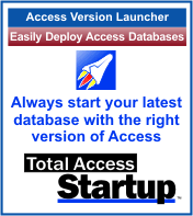 Microsoft Access Database Launcher and Distribution