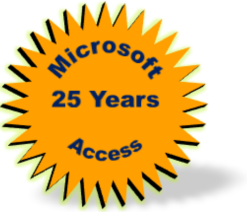 Microsoft Access 25th Birthday Anniversary