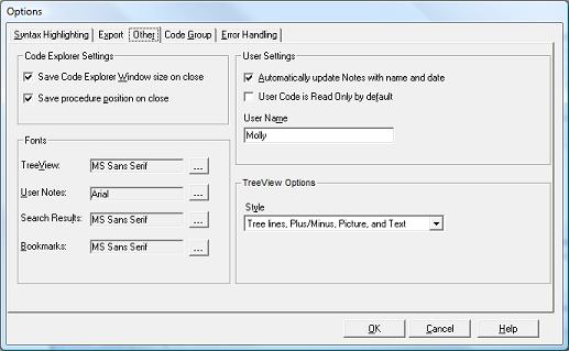 Options for viewing the VBA/VB6 source code