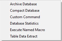 Actions to Perform on Microsoft Access Databases
