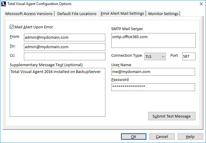 Email Notification Settings