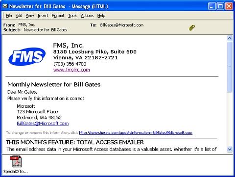 Embed graphics in HTML emails from Microsoft Access