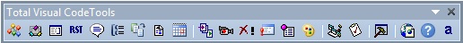 Module Coding Tools available as a toolbar from the IDE