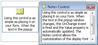 Add pop-up sticky notes to your Microsoft Access forms