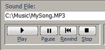 Music player for Microsoft Access with MP3 support