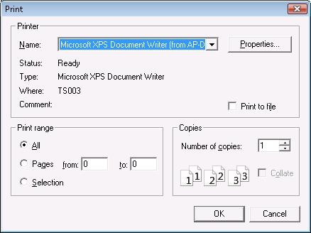Add Printer Selector Windows Common Dialog to Microsoft Access