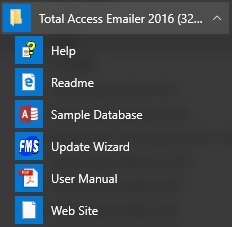 Total Access Emailer Update Wizard