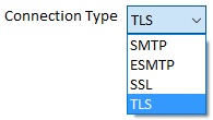 Send Emails using SMTP with TLS