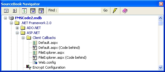 Total .NET SourceBook Code Navigator