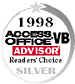 1998 Readers' Choice Silver Award