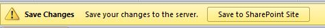 Save to SharePoint Site Prompt