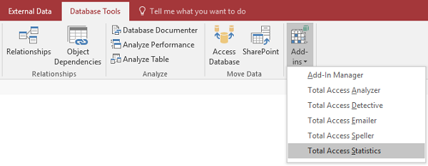 Microsoft Access Statistical Analysis And Number Crunching With Total Access Statistics