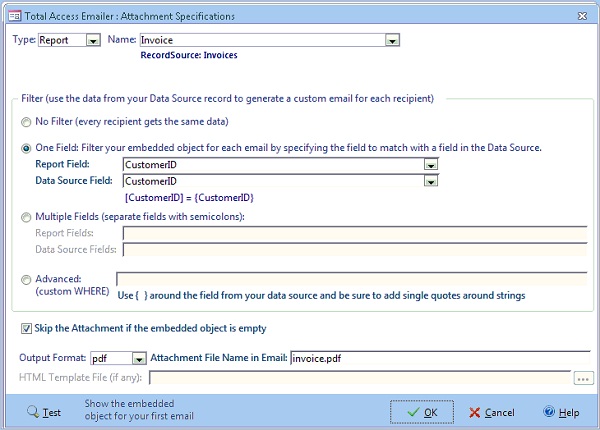 Access export report pdf vba