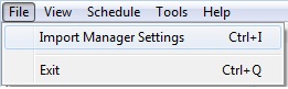 Import Manager Settings from Previous Versions of Total Visual Agent