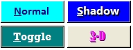 Enhanced command buttons and toggle buttons on Microsoft Access forms