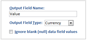 Transpose Options to Normalize Data