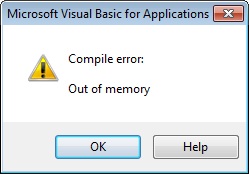 Compile Error