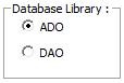 Create ADO or DAO Recordset Code in Total Visual CodeTools for VB6/VBA