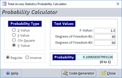 Microsoft Access Statistical Functions using VBA in Total Access Statistics