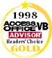1998 Readers' Choice Gold Award