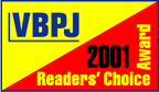 Visual Basic Programmers Journal Award