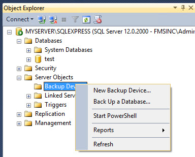 Danser schuld Reclame Microsoft SQL Server Express Tip to Automate Backups of Your SQL Server  Express Databases