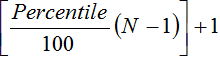 Percentile Formula for Microsoft Access