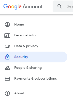 Google Account Security