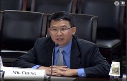 Luke Chung Testifying before Congress