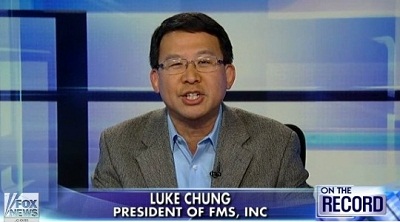 Luke Chung with Kimberly Guilfoyle